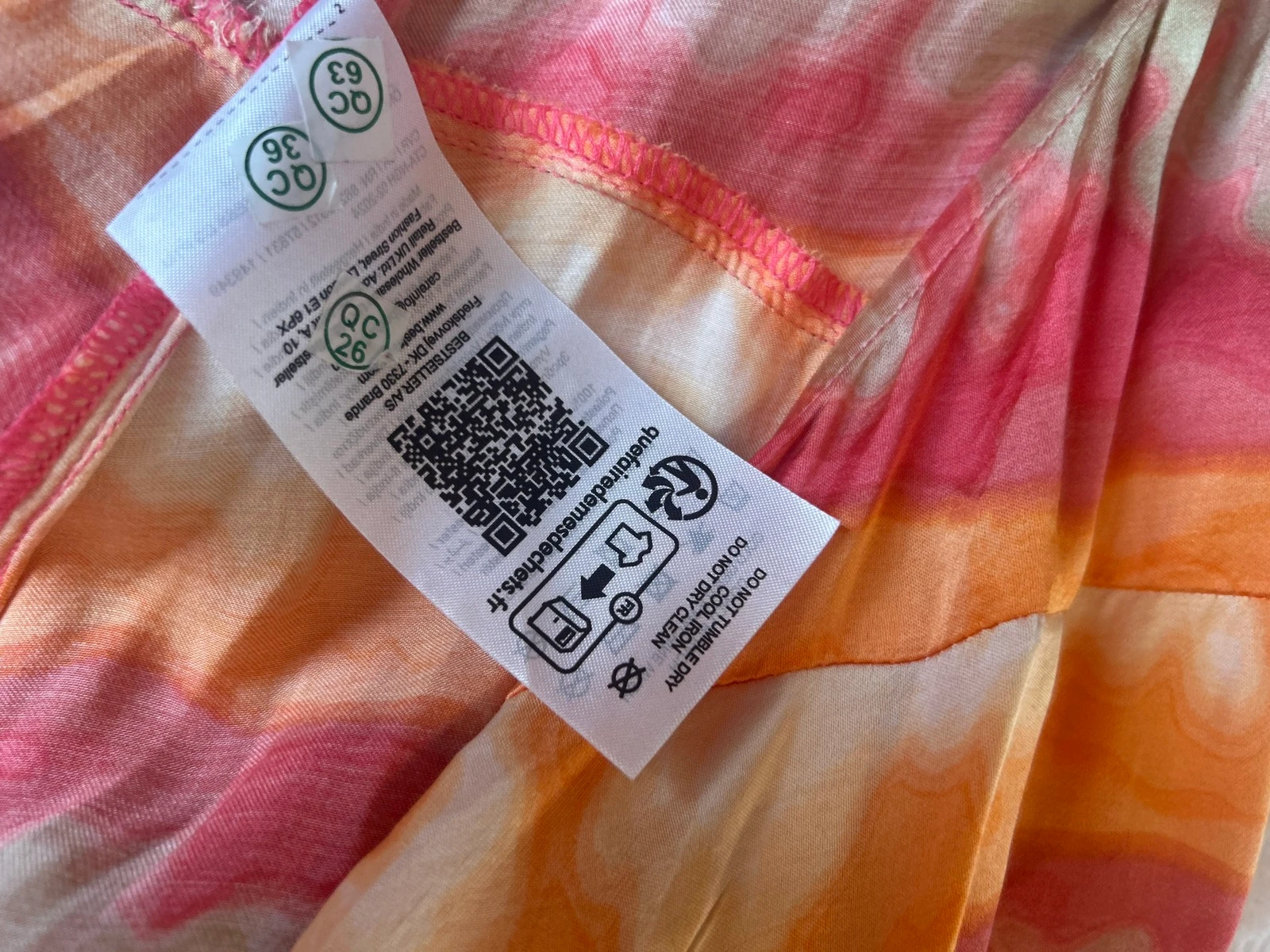 Vestido envolvente tie-dye ONLY - Nuevo con etiqueta (Talla S) – photo 7